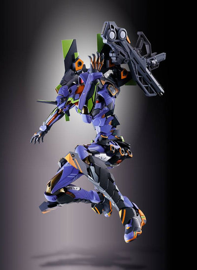 Neon Genesis Evangelion Metal Build Action Figure EVA-01 Test Type 22cm - Action Figures - Bandai Tamashii Nations - Hobby Figures UK