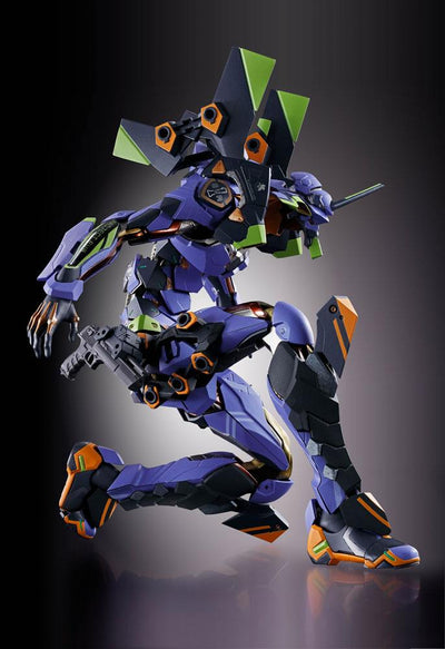 Neon Genesis Evangelion Metal Build Action Figure EVA-01 Test Type 22cm - Action Figures - Bandai Tamashii Nations - Hobby Figures UK