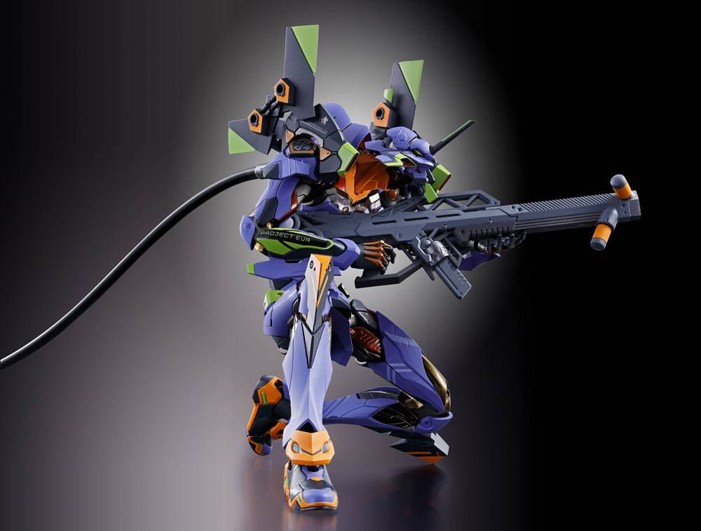 Neon Genesis Evangelion Metal Build Action Figure EVA-01 Test Type 22cm - Action Figures - Bandai Tamashii Nations - Hobby Figures UK