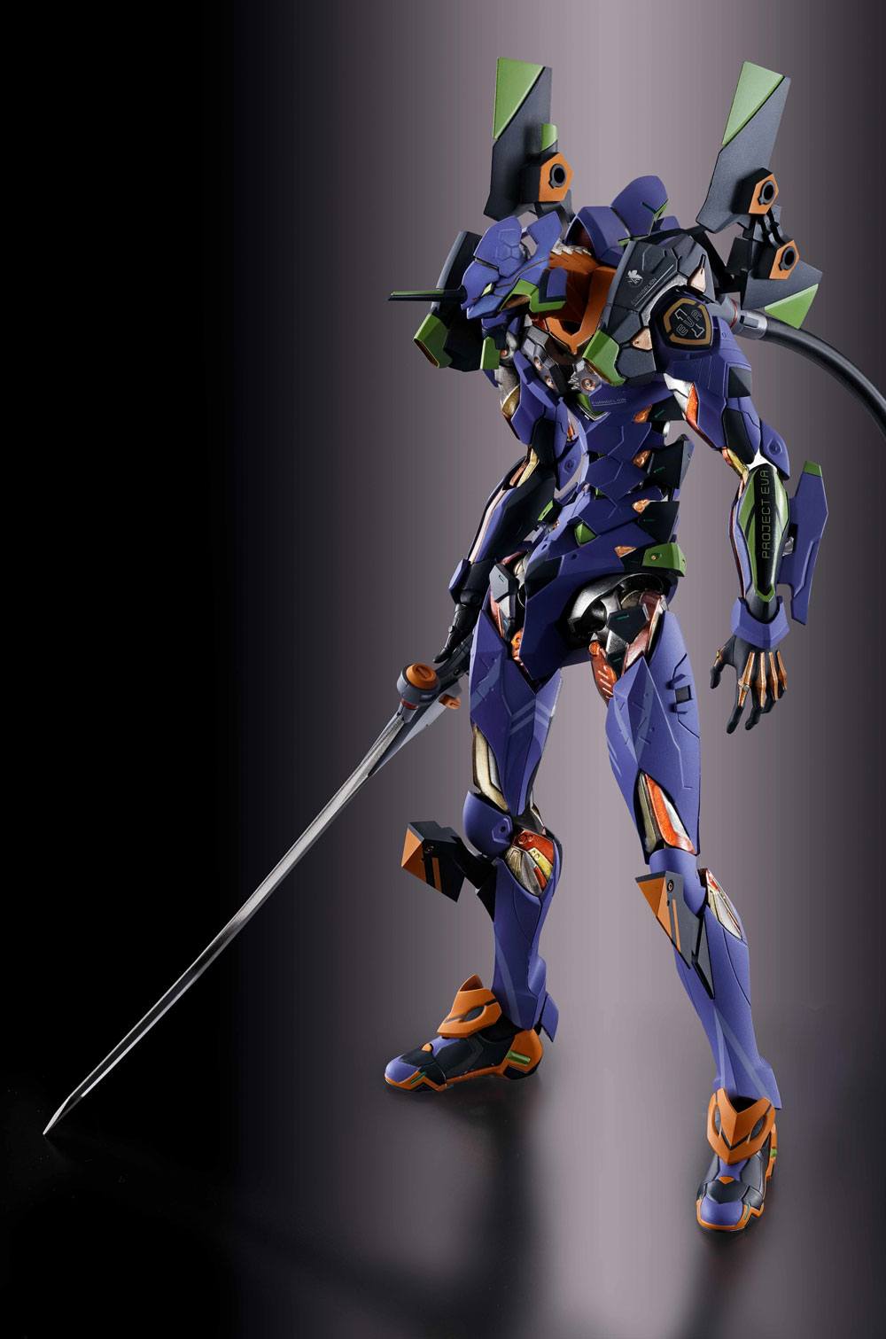 Neon Genesis Evangelion Metal Build Action Figure EVA-01 Test Type 22cm - Action Figures - Bandai Tamashii Nations - Hobby Figures UK