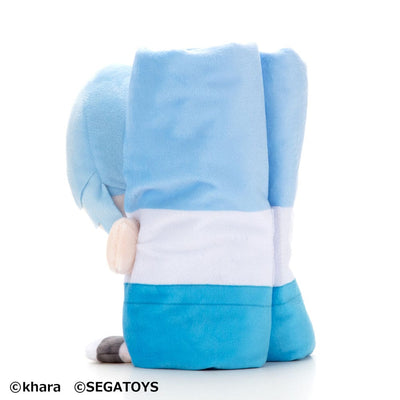 Neon Genesis Evangelion Roll-Up Plush Figure Rei Ayanami 23cm - Plush - Sega - Hobby Figures UK