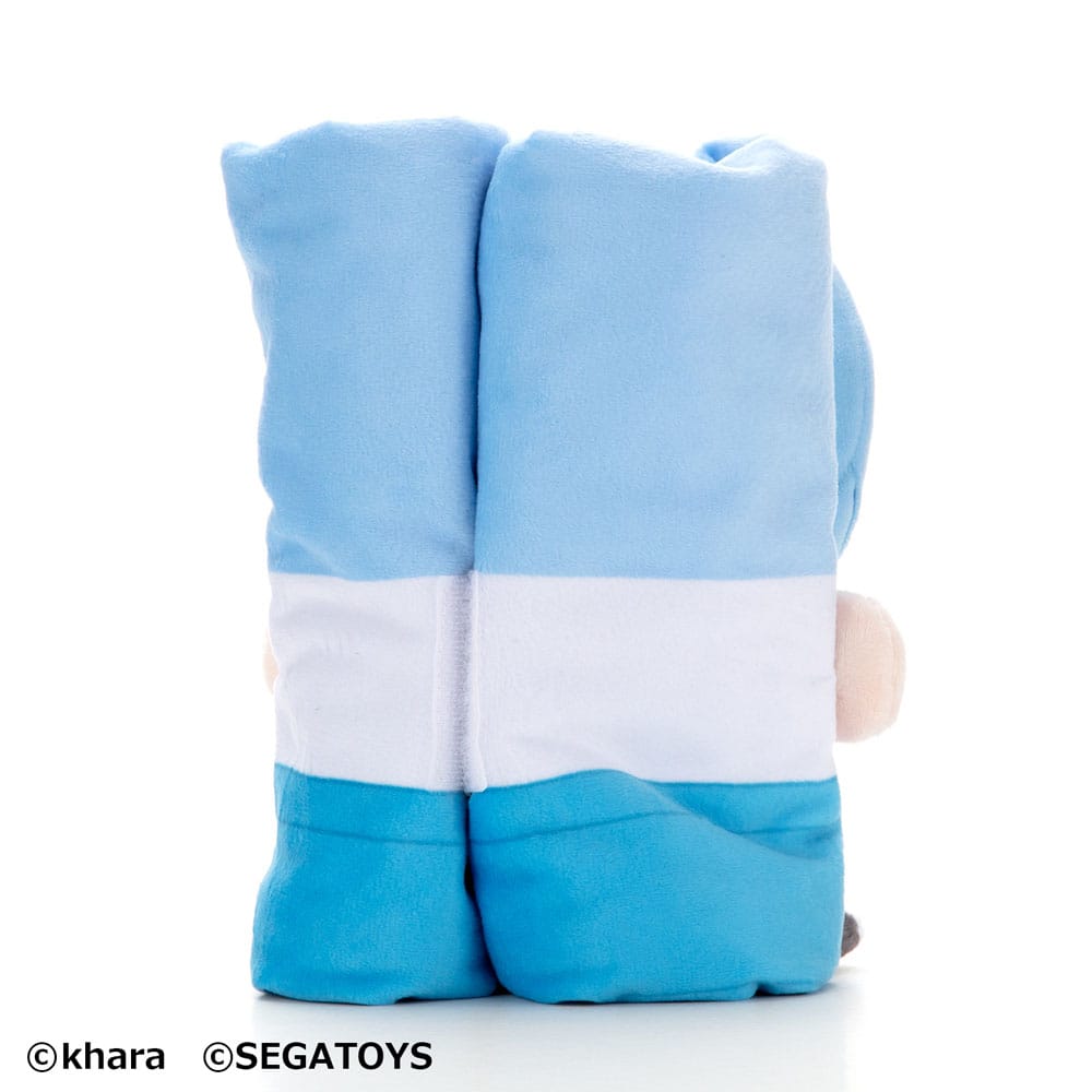 Neon Genesis Evangelion Roll-Up Plush Figure Rei Ayanami 23cm - Plush - Sega - Hobby Figures UK