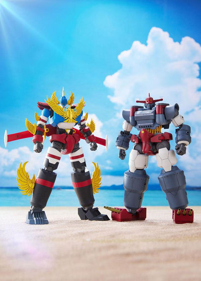 New Gattai Series Plastic Model Kits Robot Gattai Musashi & Nagisa Jinguji 14 - 17cm - Model Kit - Good Smile Company - Hobby Figures UK