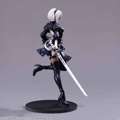 NieR:Automata FORM-ISM PVC Statue YoRHa Android 2B (YoRHa No.2 Type B) 18cm - Scale Statue - Square-Enix - Hobby Figures UK