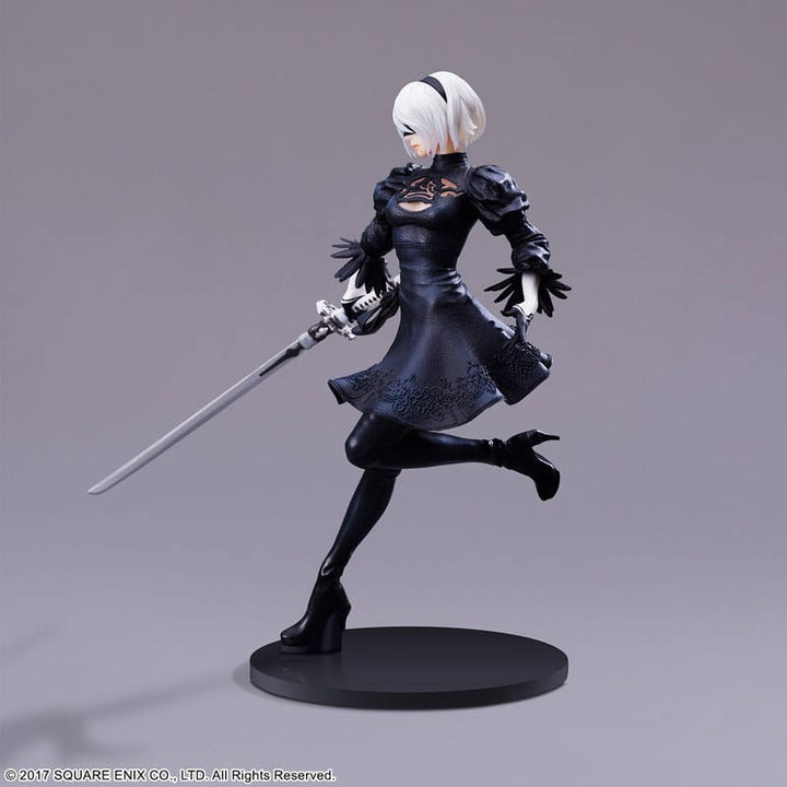 Figurine Yorha 2B – Statue D’anime 14 Cm, PVC, Articulée – Personnage De Jeu Vidéo, Collection Et Décoration