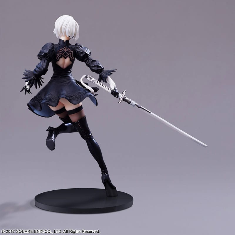 NieR:Automata FORM-ISM PVC Statue YoRHa Android 2B (YoRHa No.2 Type B) 18cm - Scale Statue - Square-Enix - Hobby Figures UK