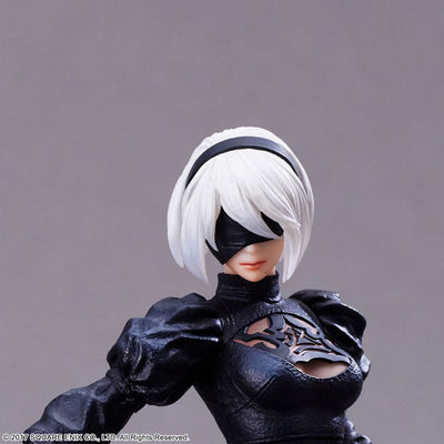 NieR:Automata FORM-ISM PVC Statue YoRHa Android 2B (YoRHa No.2 Type B) 18cm - Scale Statue - Square-Enix - Hobby Figures UK