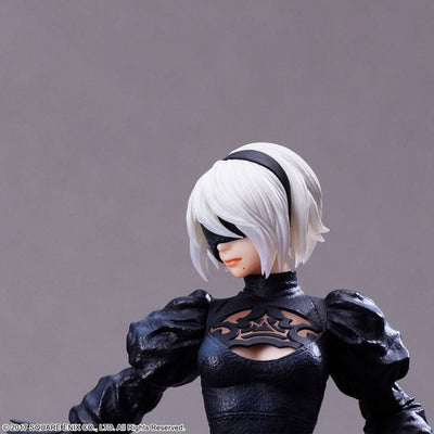 NieR:Automata FORM-ISM PVC Statue YoRHa Android 2B (YoRHa No.2 Type B) 18cm - Scale Statue - Square-Enix - Hobby Figures UK