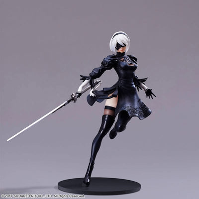 NieR:Automata FORM-ISM PVC Statue YoRHa Android 2B (YoRHa No.2 Type B) 18cm - Scale Statue - Square-Enix - Hobby Figures UK