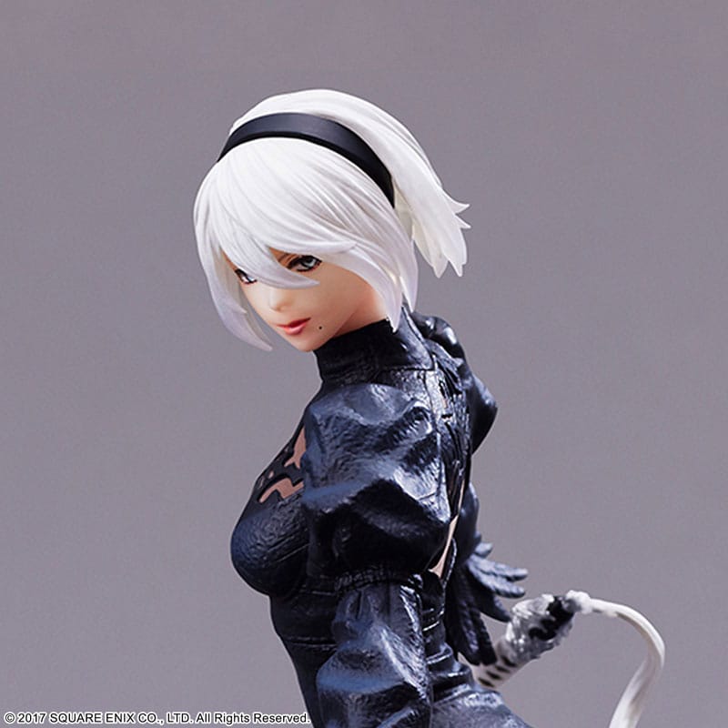 NieR:Automata FORM-ISM PVC Statue YoRHa Android 2B (YoRHa No.2 Type B) No Goggles Ver. 18cm - Scale Statue - Square-Enix - Hobby Figures UK