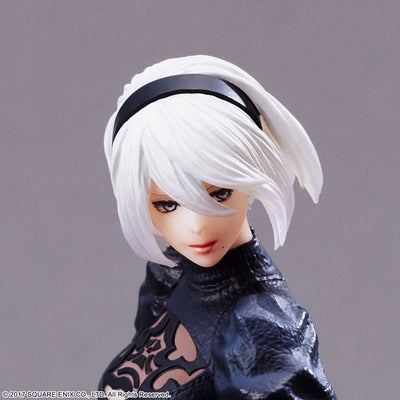 NieR:Automata FORM-ISM PVC Statue YoRHa Android 2B (YoRHa No.2 Type B) No Goggles Ver. 18cm - Scale Statue - Square-Enix - Hobby Figures UK