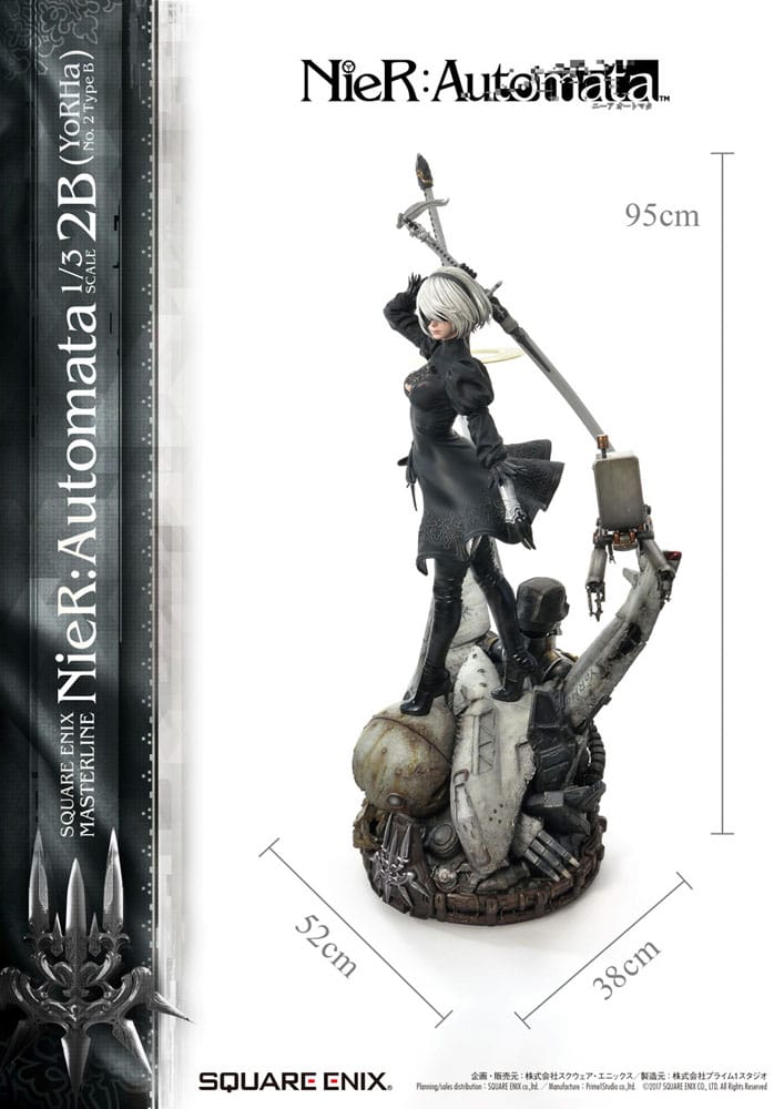 NIER:AUTOMATA VER.1.1A STATUETTE - 2B (YORHA NO. 2 TYPE B)