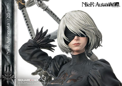 NieR Automata Statue 1/3 2B (YorHa No. 2 Type B) 95cm - Scale Statue - Square-Enix - Hobby Figures UK