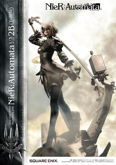 NieR Automata Statue 1/3 2B (YorHa No. 2 Type B) 95cm - Scale Statue - Square-Enix - Hobby Figures UK