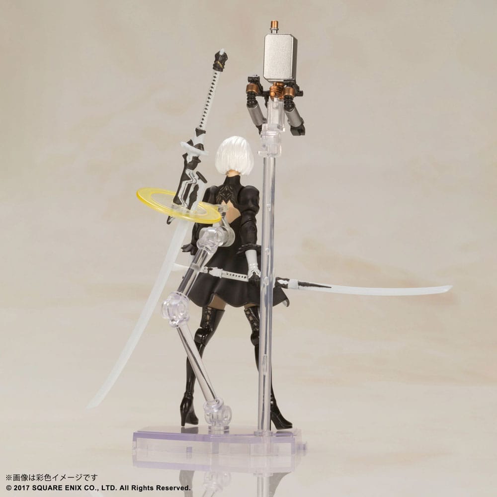 NieR Automata Action Figures Plastic Model Kit 2B & 9S 7cm - Model Kit - Square-Enix - Hobby Figures UK