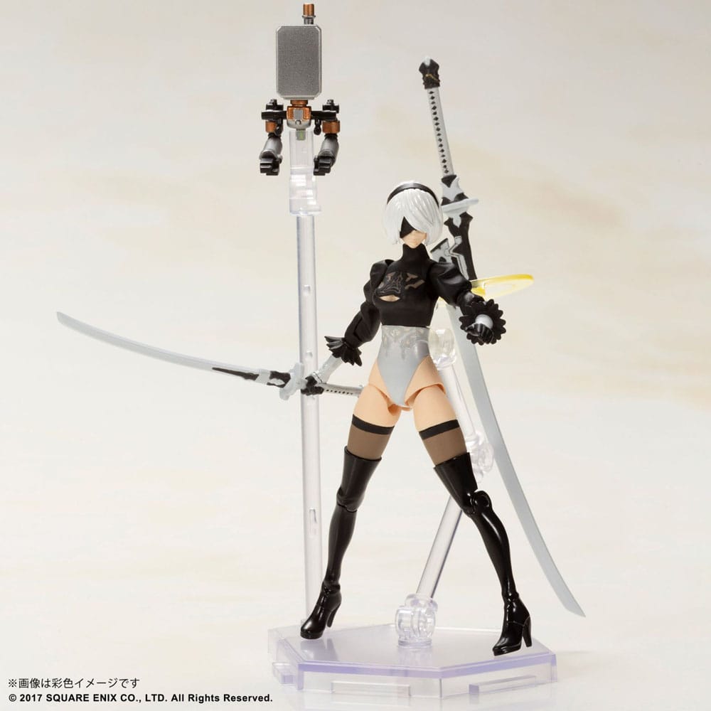 NieR Automata Action Figures Plastic Model Kit 2B & 9S 7cm - Model Kit - Square-Enix - Hobby Figures UK