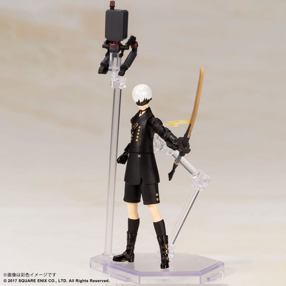 NieR Automata Action Figures Plastic Model Kit 2B & 9S 7cm - Model Kit - Square-Enix - Hobby Figures UK