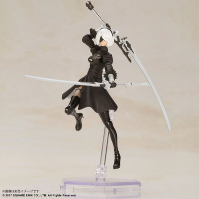 NieR Automata Action Figures Plastic Model Kit 2B & 9S 7cm - Model Kit - Square-Enix - Hobby Figures UK