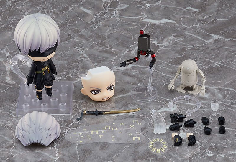 NieR:Automata Nendoroid Action Figure 9S (YoRHa No. 9 Type S) 10cm - Mini Figures - Square Enix - Hobby Figures UK