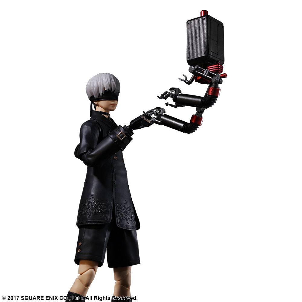 NieR Automata Play Arts Kai Action Figure YoRHa No. 9 Type S Deluxe Ver. 24cm - Action Figures - Square Enix - Hobby Figures UK