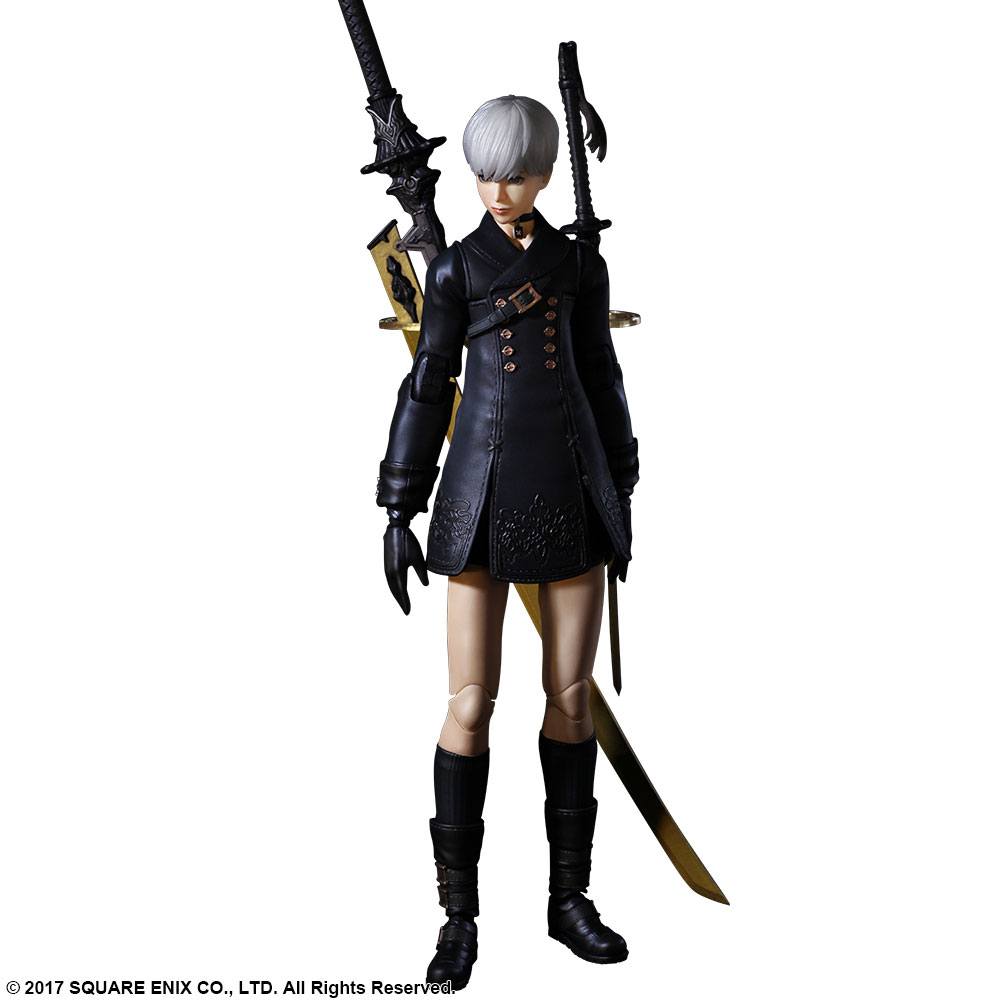 NieR Automata Play Arts Kai Action Figure YoRHa No. 9 Type S Deluxe Ver. 24cm - Action Figures - Square Enix - Hobby Figures UK