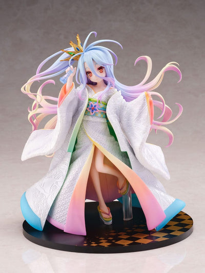 No Game no Life PVC Statue 1/7 Shiro -Shiromuku- 23cm - Scale Statue - Furyu - Hobby Figures UK
