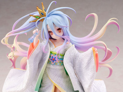 No Game no Life PVC Statue 1/7 Shiro -Shiromuku- 23cm - Scale Statue - Furyu - Hobby Figures UK