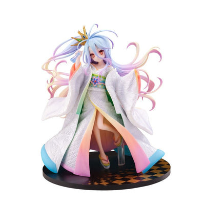No Game no Life PVC Statue 1/7 Shiro -Shiromuku- 23cm - Scale Statue - Furyu - Hobby Figures UK