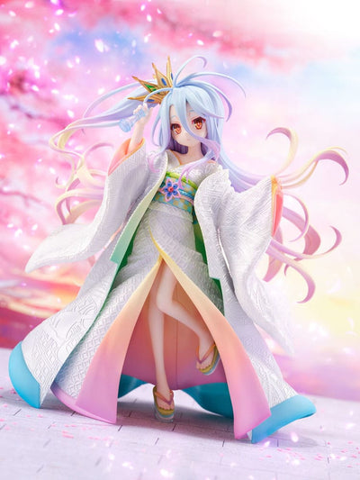 No Game no Life PVC Statue 1/7 Shiro -Shiromuku- 23cm - Scale Statue - Furyu - Hobby Figures UK