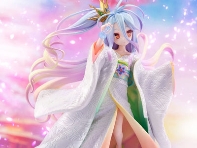 No Game no Life PVC Statue 1/7 Shiro -Shiromuku- 23cm - Scale Statue - Furyu - Hobby Figures UK