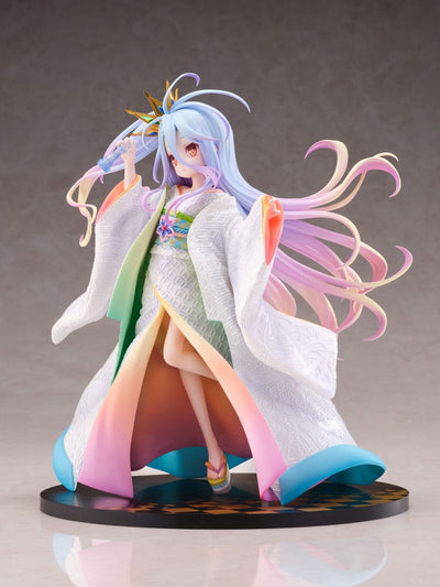 No Game no Life PVC Statue 1/7 Shiro -Shiromuku- 23cm - Scale Statue - Furyu - Hobby Figures UK