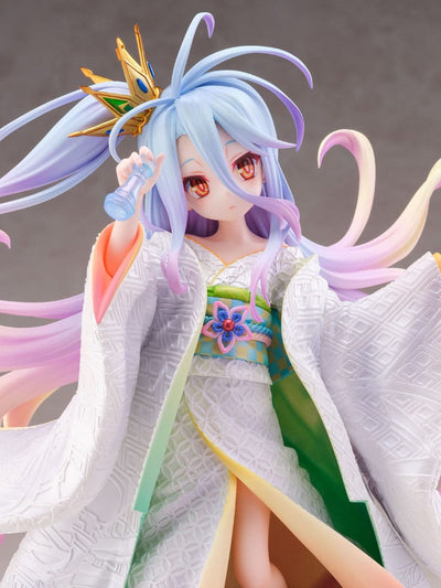 No Game no Life PVC Statue 1/7 Shiro -Shiromuku- 23cm - Scale Statue - Furyu - Hobby Figures UK