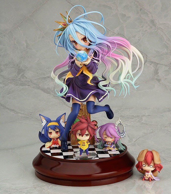 No Game No Life Statue 1/7 Shiro 20cm - Scale Statue - Phat! - Hobby Figures UK