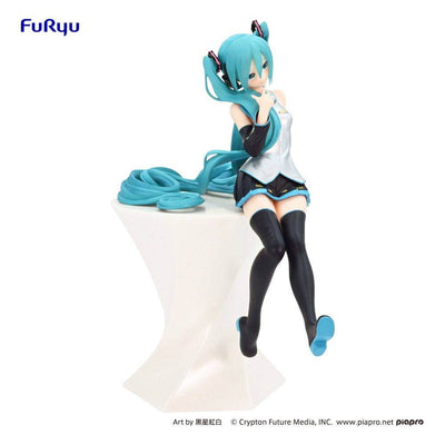 Hatsune Miku Noodle Stopper PVC Statue Hatsune Miku 14cm - Scale Statue - Furyu - Hobby Figures UK