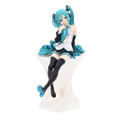 Hatsune Miku Noodle Stopper PVC Statue Hatsune Miku 14cm - Scale Statue - Furyu - Hobby Figures UK
