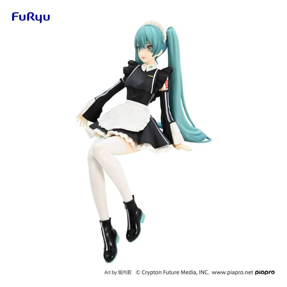 Hatsune Miku Noodle Stopper PVC Statue Hatsune Miku Sporty Maid Ver. 17cm - Scale Statue - Furyu - Hobby Figures UK