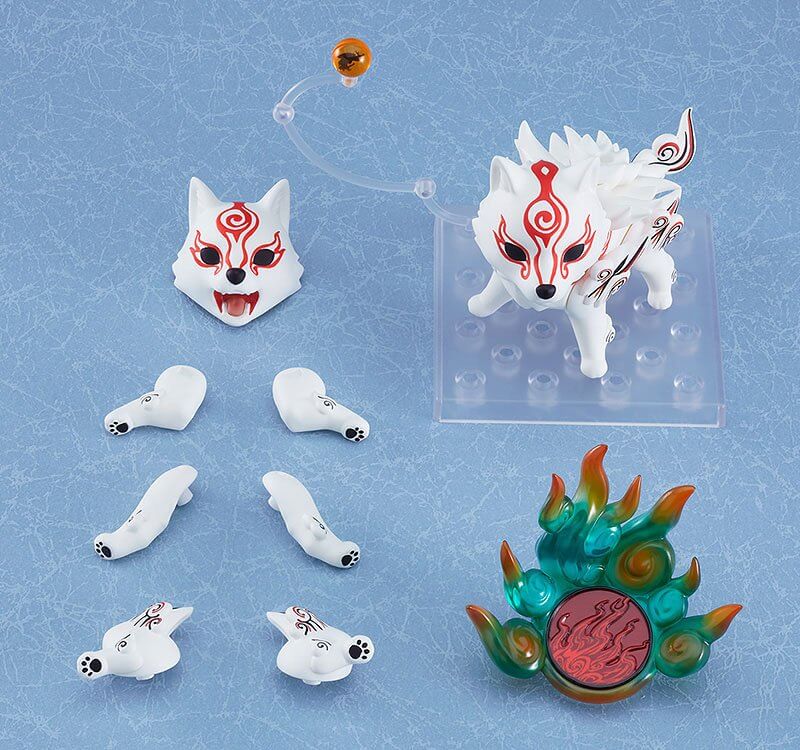Okami Nendoroid Action Figure Shiranui 10cm - Mini Figures - Max Factory - Hobby Figures UK