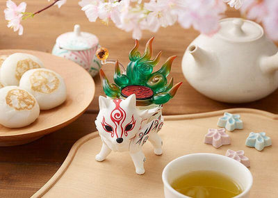 Okami Nendoroid Action Figure Shiranui DX Version 10cm - Mini Figures - Max Factory - Hobby Figures UK