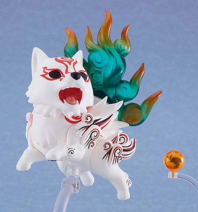 Okami Nendoroid Action Figure Shiranui DX Version 10cm - Mini Figures - Max Factory - Hobby Figures UK