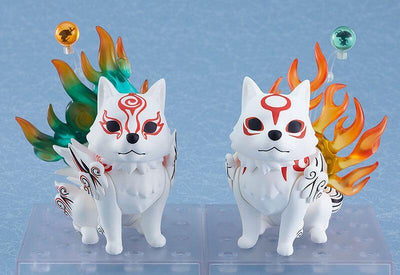 Okami Nendoroid Action Figure Shiranui DX Version 10cm - Mini Figures - Max Factory - Hobby Figures UK