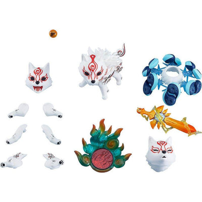 Okami Nendoroid Action Figure Shiranui DX Version 10cm - Mini Figures - Max Factory - Hobby Figures UK