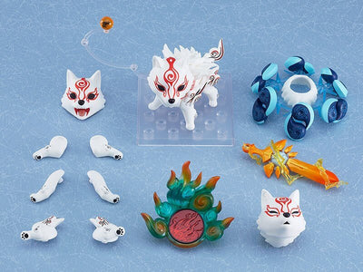 Okami Nendoroid Action Figure Shiranui DX Version 10cm - Mini Figures - Max Factory - Hobby Figures UK