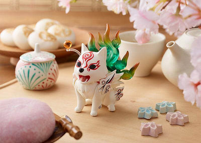 Okami Nendoroid Action Figure Shiranui DX Version 10cm - Mini Figures - Max Factory - Hobby Figures UK