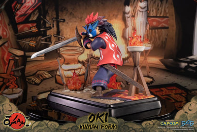 Okami Statue Oki (Human Form) 38cm - Scale Statue - First 4 Figures - Hobby Figures UK
