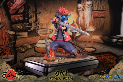 Okami Statue Oki (Human Form) 38cm - Scale Statue - First 4 Figures - Hobby Figures UK
