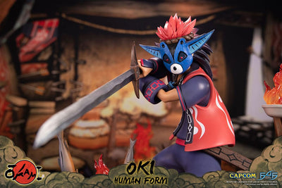 Okami Statue Oki (Human Form) 38cm - Scale Statue - First 4 Figures - Hobby Figures UK