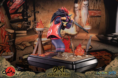 Okami Statue Oki (Human Form) 38cm - Scale Statue - First 4 Figures - Hobby Figures UK