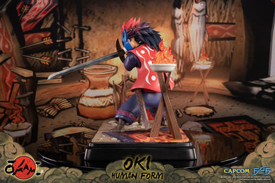Okami Statue Oki (Human Form) 38cm - Scale Statue - First 4 Figures - Hobby Figures UK