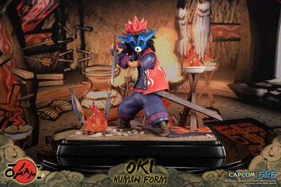 Okami Statue Oki (Human Form) 38cm - Scale Statue - First 4 Figures - Hobby Figures UK