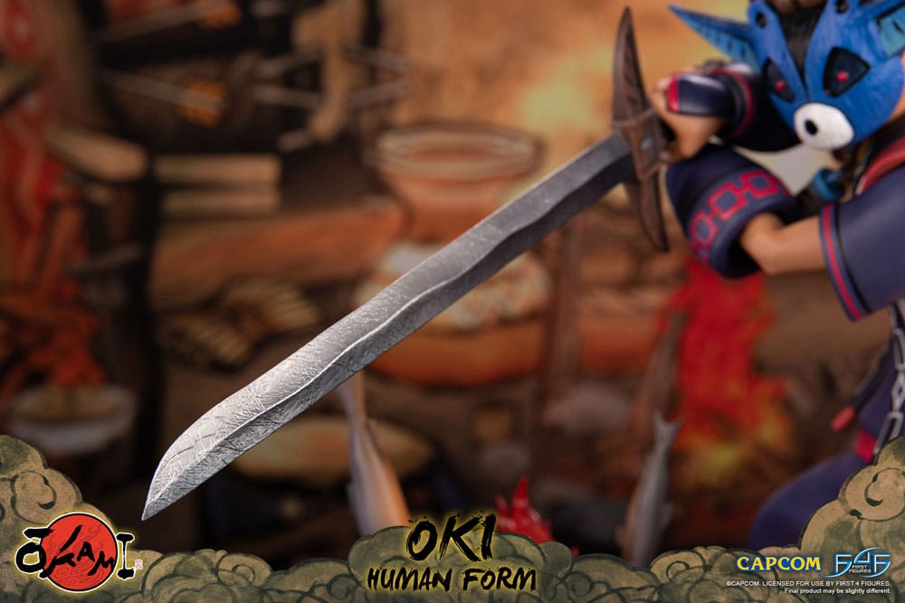 Okami Statue Oki (Human Form) 38cm - Scale Statue - First 4 Figures - Hobby Figures UK